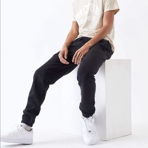 black pacsun joggers